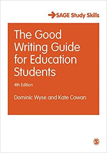 (PDF)The Good Writing Guide for Education Students (Student Success)