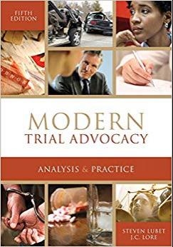 (PDF)Modern Trial Advocacy Analysis & Practice Fifth Edition (NITA) 5th Edition