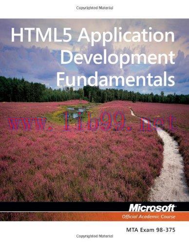 [FOX-Ebook]HTML5 Application Development Fundamentals, Exam 98-375