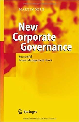 (PDF)New Corporate Governance Successful Board Management Tools 1st Edition