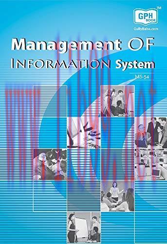 [FOX-Ebook]Gullybaba IGNOU 1st Year MBA (Latest Edition) MS-54 Management of Information system