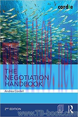 The Negotiation Handbook 2nd Edition by Andrea Cordell 课本