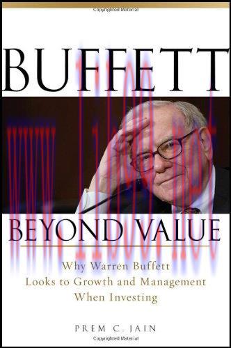 [FOX-Ebook]Buffett Beyond Value: Why Warren Buffett Looks to Growth and Management When Investi...