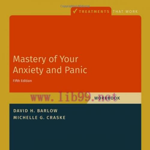 [AME]Mastery of Your Anxiety and Panic: Workbook (Treatments That Work), 5th Edition (Original ...