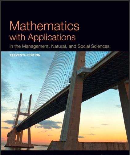 (Test Bank)Mathematics with Applications In the Management, Natural and Social Sciences, 11th E...