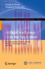 [PDF]Artificial Intelligence Logic and Applications: The 3rd International Conference, AILA 202...