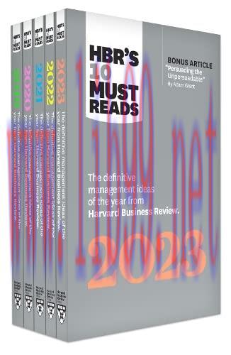 [FOX-Ebook]5 Years of Must Reads from_ HBR: 2023 Edition (5 Books)
