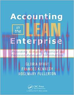 (PDF)Accounting in the Lean Enterprise: Providing Simple, Practical, and Decision-Relevant Info...
