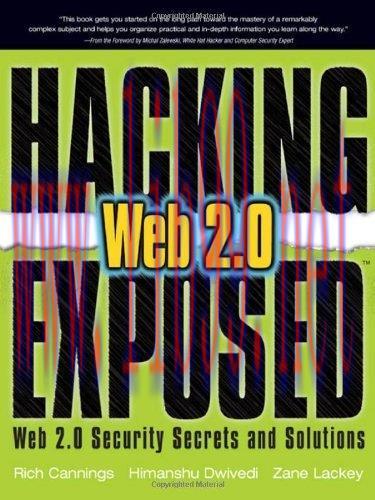 [FOX-Ebook]Hacking Exposed Web 2.0: Web 2.0 Security Secrets and Solutions