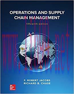 (PDF)Operations and Supply Chain Management 15th Edition by F. Robert Jacobs