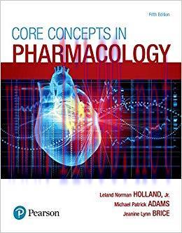(PDF)Core Concepts in Pharmacology 5th Edition