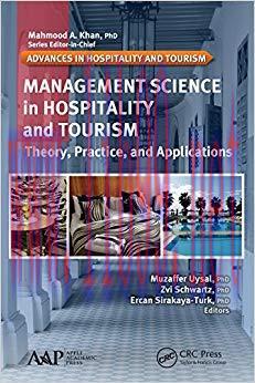 (PDF)Management Science in Hospitality and Tourism: Theory, Practice, and Applications (Advance...