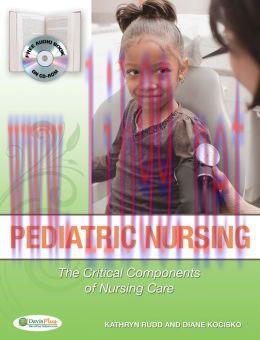 [AME]Pediatric Nursing: The Critical Components of Nursing Care