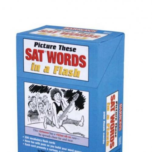 Picture These SAT Words in a Flash (Flash Cards)