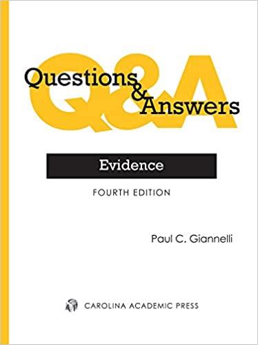 (PDF)Questions & Answers Evidence, Fourth Edition