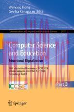 [PDF]Computer Science and Education. Educational Digitalization: 18th International Conference,...