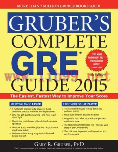 [FOX-Ebook]Gruber's Complete GRE Guide 2015, 4th Edition