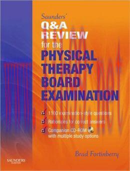 [AME]Saunders' Q & A Review for the Physical Therapy Board Examination