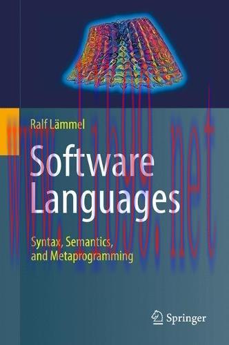 [FOX-Ebook]Software Languages: Syntax, Semantics, and Metaprogramming
