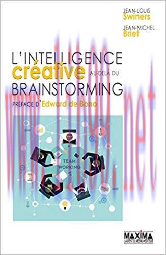 (PDF)L&rsquo;intelligence cr&eacute;ative au-del&agrave; du brainstorming (French Edition) 1st Edition