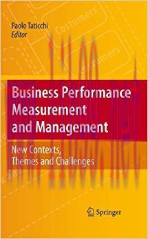 (PDF)Business Performance Measurement and Management: New Contexts, Themes and Challenges 2010 ...