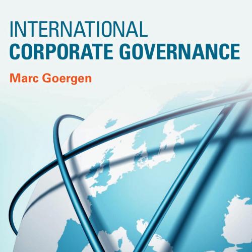 International Corporate Governance by Marc Goergen