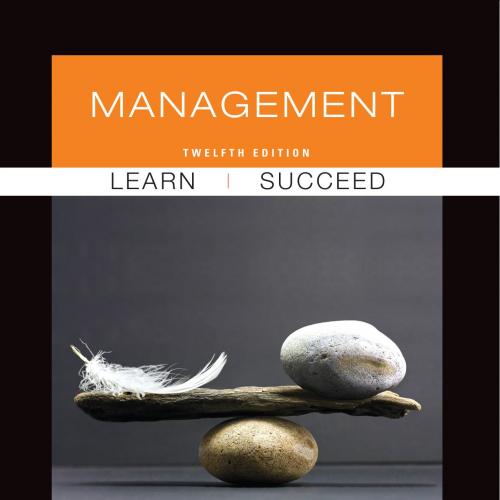 Management 12th Edition John Schermerhorn