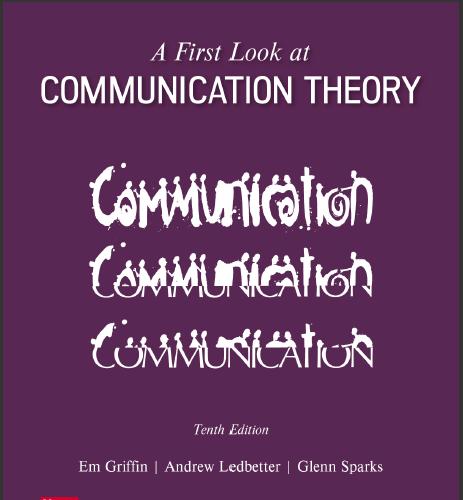(IM)A First Look at Communication Theory 10th Edition - Em Griffin .zip