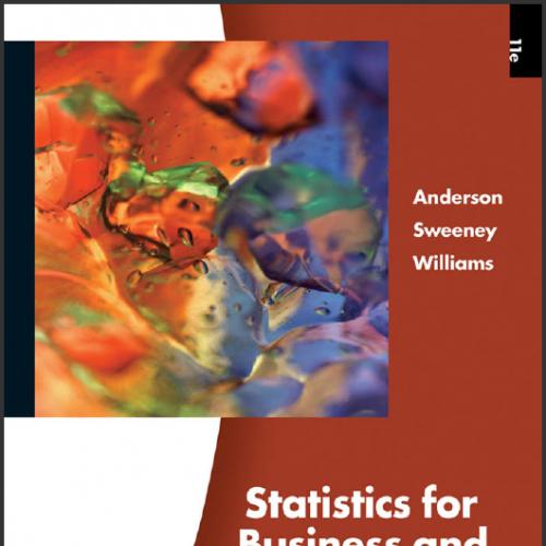 (TB)Statistics for Business and Economics, 11th Edition.zip