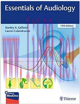 [PDF]Essentials of Audiology 5th Edition