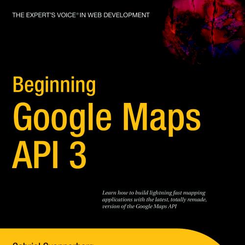 Beginning Google Maps API 3