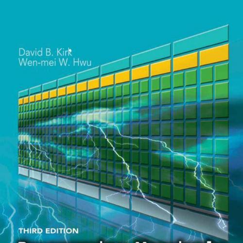 Programming Massively Parallel Processors A Hands-on Approach 3rd Edition