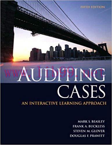 (PDF)Auditing Cases: An Interactive Learning Approach 5th Edition