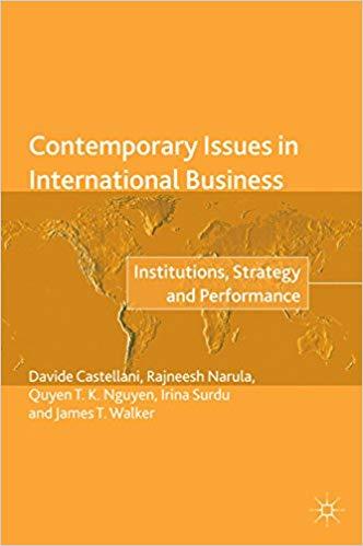 (PDF)Contemporary Issues in International Business Institutions, Strategy and Performance (The ...