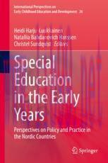 [PDF]Special Education in the Early Years: Perspectives on Policy and Practice in the Nordic Co...