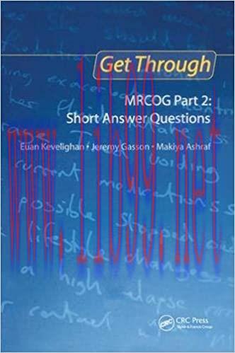 [AME]Get Through MRCOG Part 2: Short Answer Questions (ORIGINAL PDF from_ Publisher)