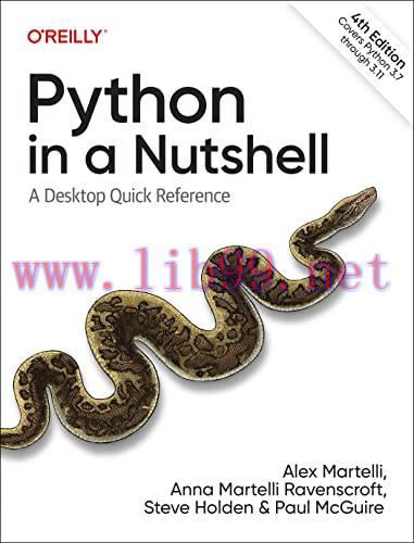 [FOX-Ebook]Python in a Nutshell: A Desktop Quick Reference, 4th Edition