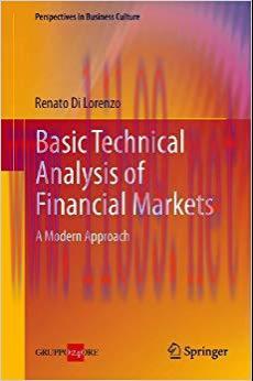 (PDF)Basic Technical Analysis of Financial Markets: A Modern Approach (Perspectives in Business...