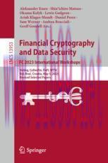 [PDF]Financial Cryptography and Data Security. FC 2023 International Workshops: Voting, CoDecFi...