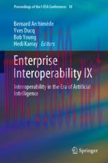 [PDF]Enterprise Interoperability IX: Interoperability in the Era of Artificial Intelligence