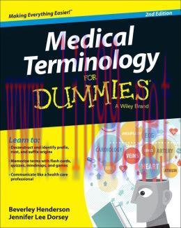 [AME]Medical Terminology For Dummies, 2nd Edition
