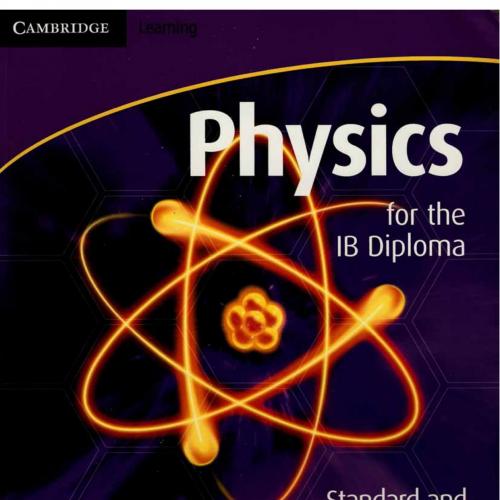 Physics for the IB Diploma Full Colour 5th