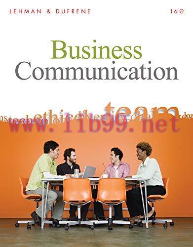 [FOX-Ebook]Business Communication, 16th Edition