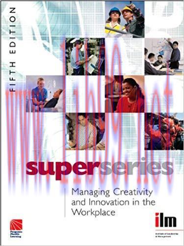 (PDF)Managing Creativity and Innovation in the Workplace (Institute of Learning & Management Su...
