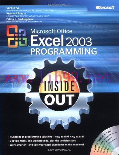 [FOX-Ebook]Microsoft Office Excel 2003 Programming Inside Out