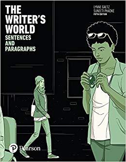 (PDF)The Writer&rsquo;s World Sentences and Paragraphs 5th Edition