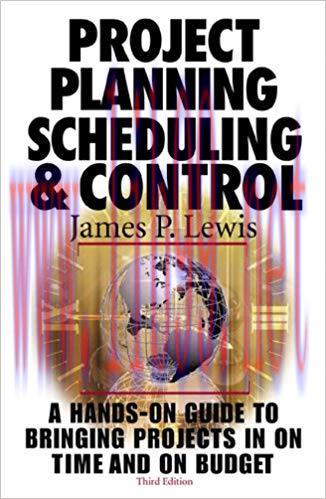 (PDF)Project Planning, Scheduling & Control, 3rd Edition 1st Edition