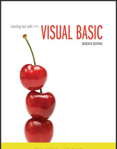 (Solution Manual)Starting Out With Visual Basic, 7th Edition Tony Gaddis.zip