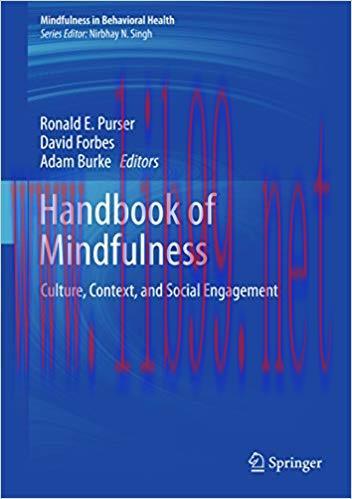 (PDF)Handbook of Mindfulness: Culture, Context, and Social Engagement (Mindfulness in Behaviora...