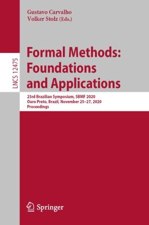 Formal Methods Foundations and Applications